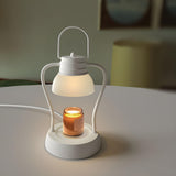 Modern Portable Dual Light Candle Warmer Table Lamp Image - 6