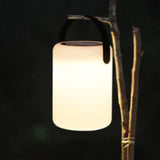 Modern Portable Solar Cylinder Outdoor Table Lamp Image - 6