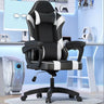 Modern Racing Swivel Leather Blue Ergonomic Chair Office Image - 13