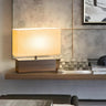 Modern Rectangle Fabric Table Lamp with Touch Switch Image - 4