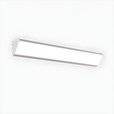 Modern Rectangular Acrylic Black Exterior Wall Light Image - 9