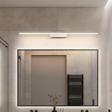 Modern Rectangular Bathroom Vanity Light Fixture Image - 2