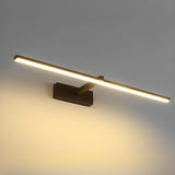 Modern Rectangular Bathroom Vanity Light Fixture Image - 8