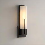 Modern Rectangular Black Vertical Wall Sconce  Image - 11