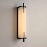 Modern Rectangular Black Vertical Wall Sconce  Image - 16