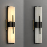 Modern Rectangular Black Vertical Wall Sconce  Image - 18