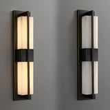 Modern Rectangular Black Vertical Wall Sconce  Image - 19