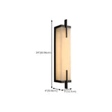 Modern Rectangular Black Vertical Wall Sconce  Image - 28