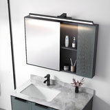 Modern Rectangular Chrome LED Bathroom Vanity Light Image - 4