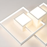 Modern Rectangular Flush Mount Light Living Room Image - 20