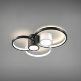 Modern Rectangular Flush Mount Light Living Room Image - 5