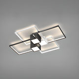 Modern Rectangular Flush Mount Light Living Room Image - 8