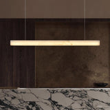 Modern Rectangular  Kitchen Island LED Ceiling Light Image - 10