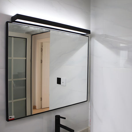 Modern Rectangular LED Bathroom Mirror Vanity Light Image - 2