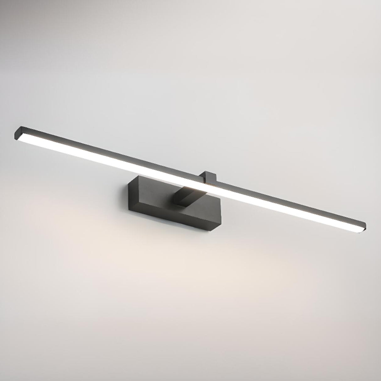 Modern Rectangular LED Bathroom Vanity Light Set Image - 16