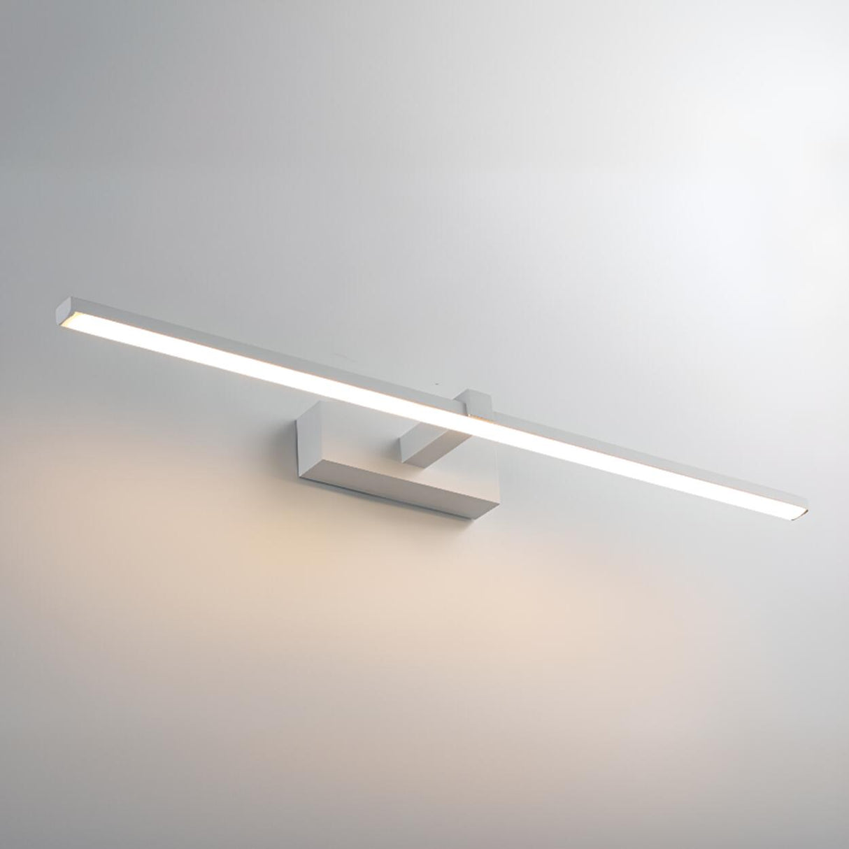 Modern Rectangular LED Bathroom Vanity Light Set Image - 18