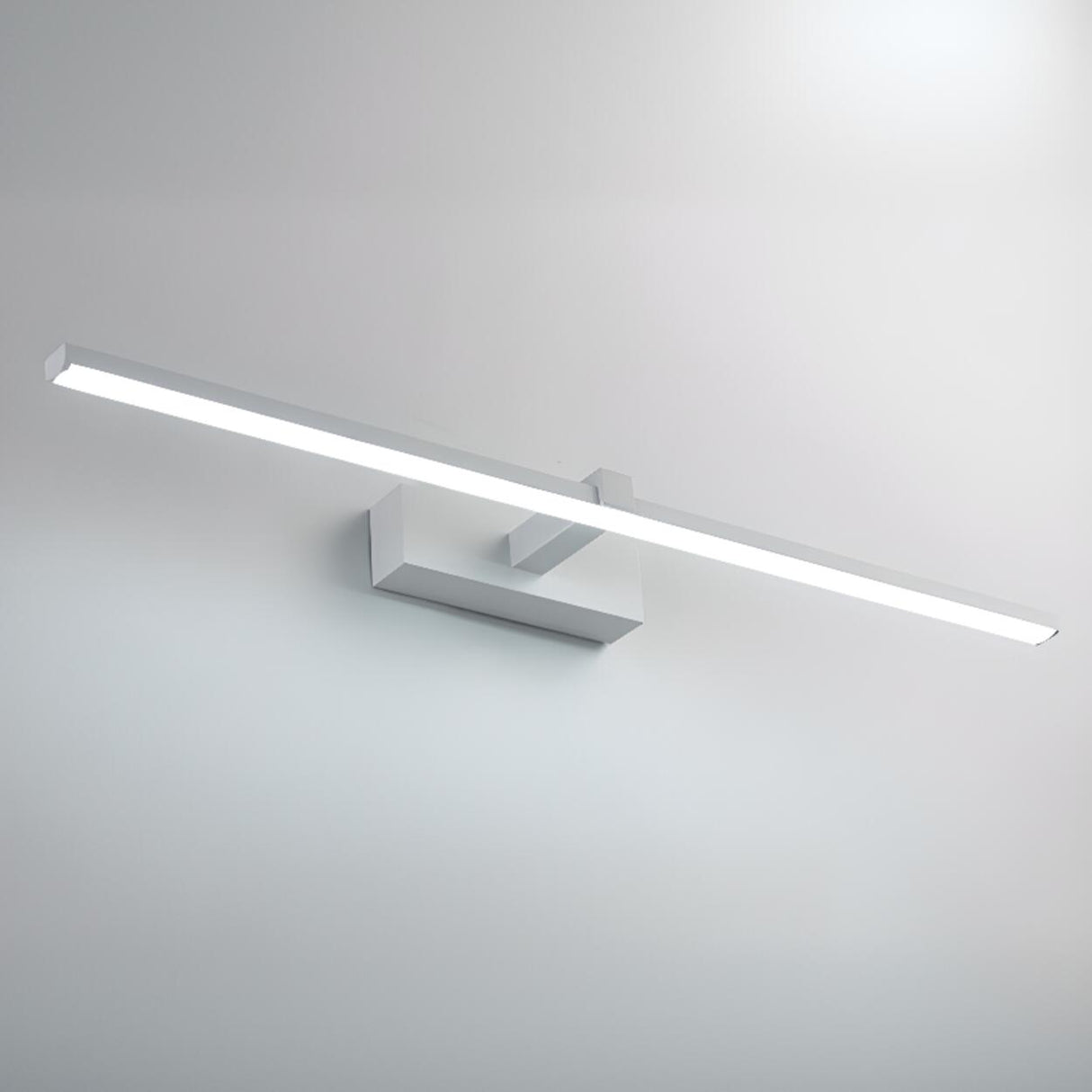 Modern Rectangular LED Bathroom Vanity Light Set Image - 19