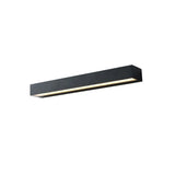 Modern Rectangular Metal Black Outdoor Wall Lights Image - 6