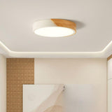 Modern Rectangular Mounted Flush Mount Ceiling Light Image - 2