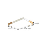 Modern Rectangular Mounted Flush Mount Ceiling Light Image - 28