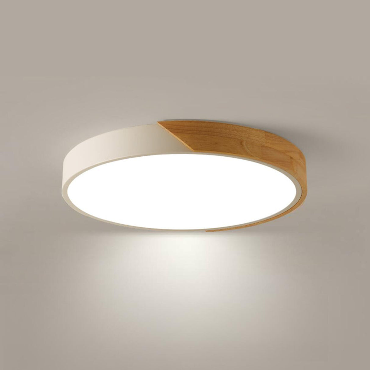 Modern Rectangular Mounted Flush Mount Ceiling Light Image - 6