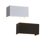 Modern Rectangular Outdoor Up Down Wall Light Image - 5