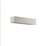 Modern Rectangular Stone Exterior Up Down Wall Light Image - 2