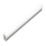 Modern Rectangular White Bathroom Vanity Wall Light Image - 5