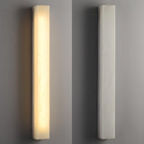 Modern Rectangular White Metal Wall Sconce Light Image - 17