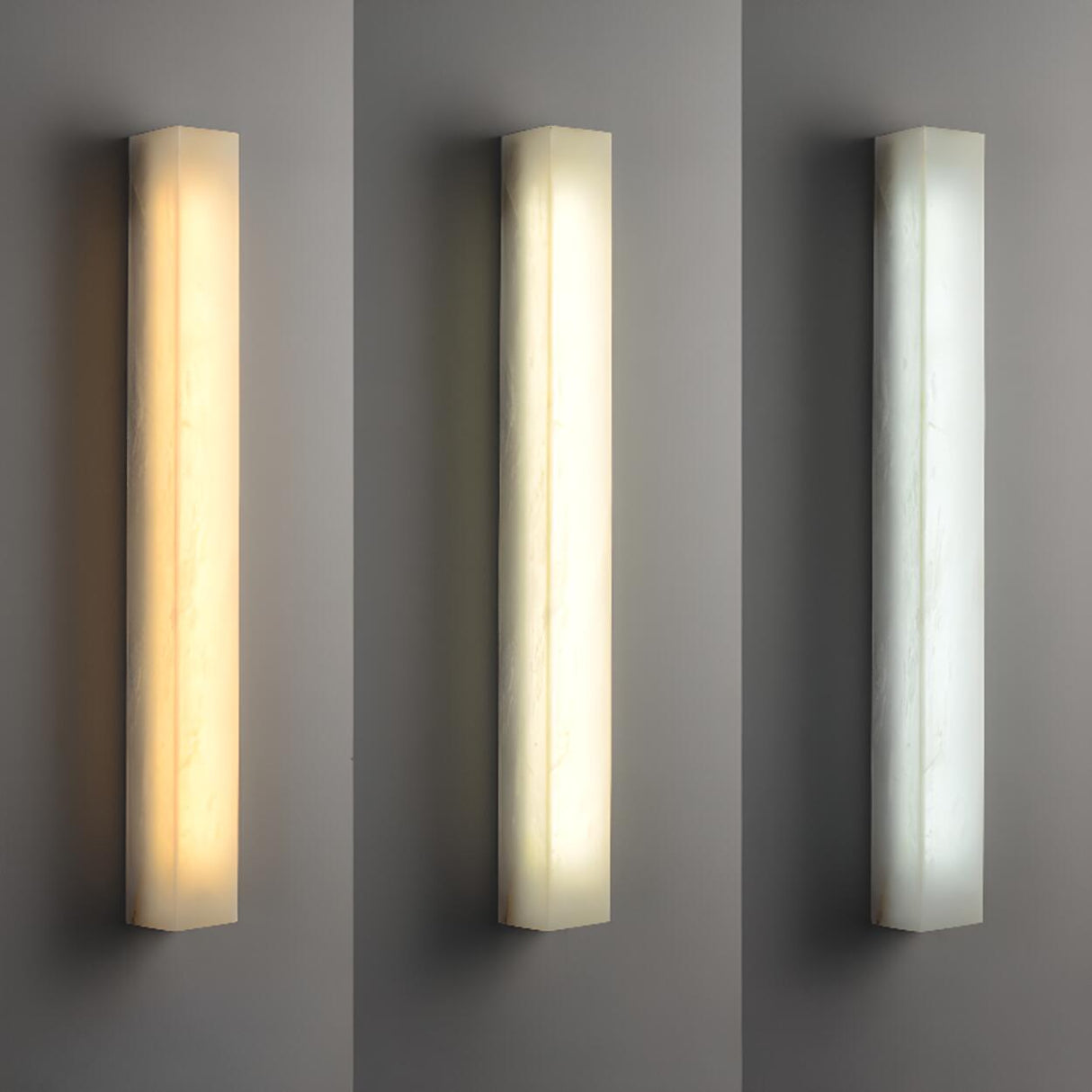 Modern Rectangular White Metal Wall Sconce Light Image - 18