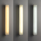 Modern Rectangular White Metal Wall Sconce Light Image - 18