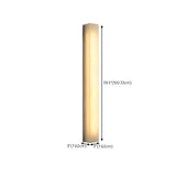 Modern Rectangular White Metal Wall Sconce Light Image - 31