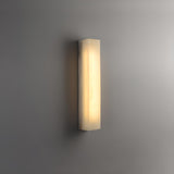 Modern Rectangular White Metal Wall Sconce Light Image - 7