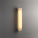 Modern Rectangular White Metal Wall Sconce Light Image - 8