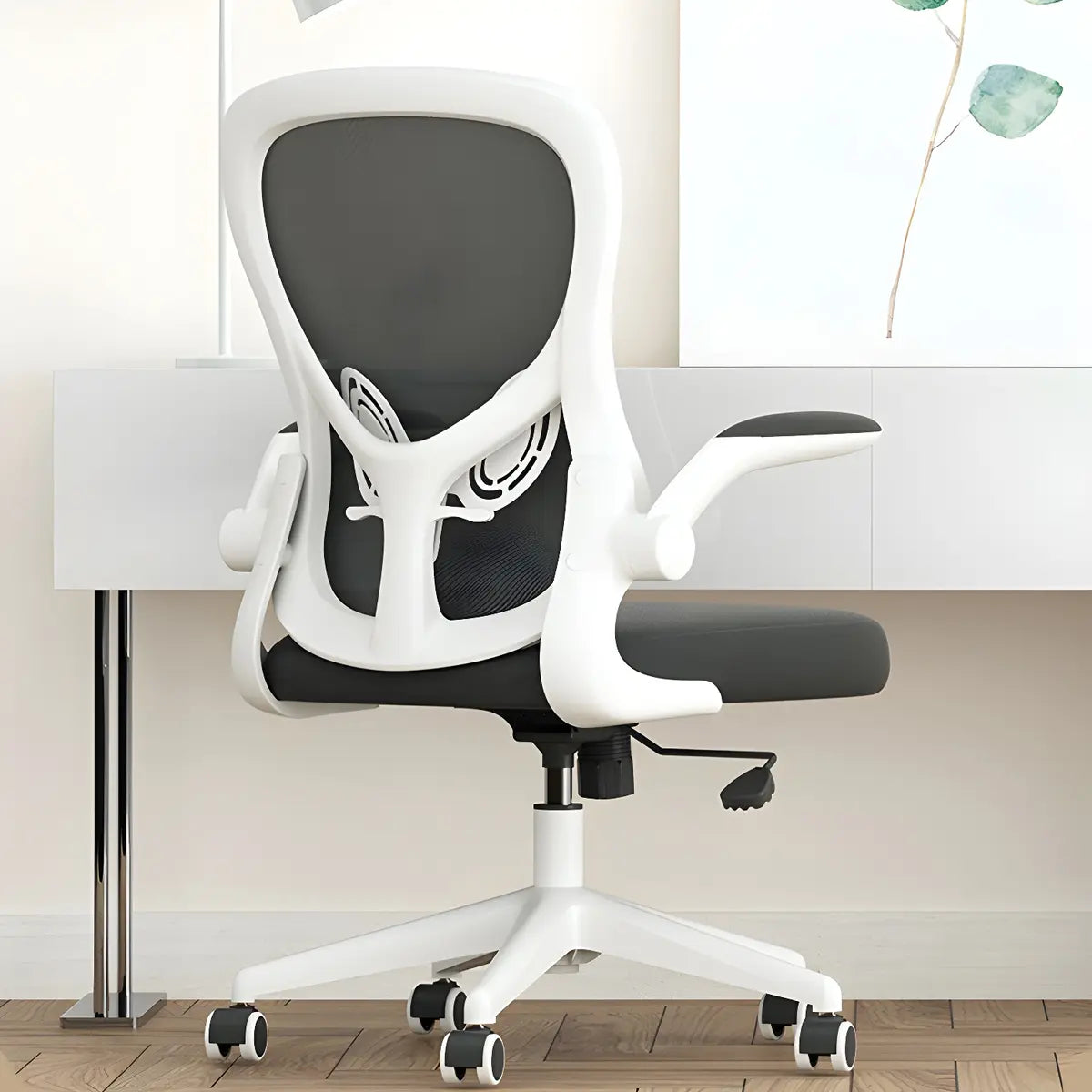 Modern Removable Arms Mesh Ergonomic Office Chairs Image - 5