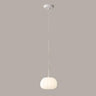 Modern Resin Drum Wooden Cloud Shape Pendant Light Image - 2