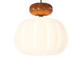 Modern Ribbed Drum Lantern Pendant Light Flexible Length Image - 5