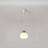 Modern Ribbed Drum Lantern Pendant Light Flexible Length Image - 8