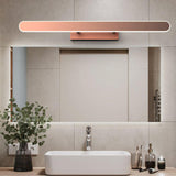 Modern Rose Gold Bathroom Vanity Light Fixture Image - 3