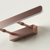 Modern Rose Gold Bathroom Vanity Light Fixture Image - 9