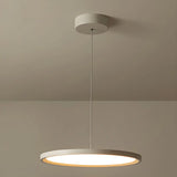 Modern Round Acrylic Pendant Light Dining Room LED Image - 6