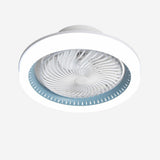 Modern Round Simple Ceiling Fan with LED Light Image - 10