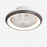 Modern Round Simple Ceiling Fan with LED Light Image - 13