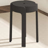 Modern Round Synthetic Bar Office Stool Multi-Color Image - 16