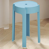 Modern Round Synthetic Bar Office Stool Multi-Color Image - 23