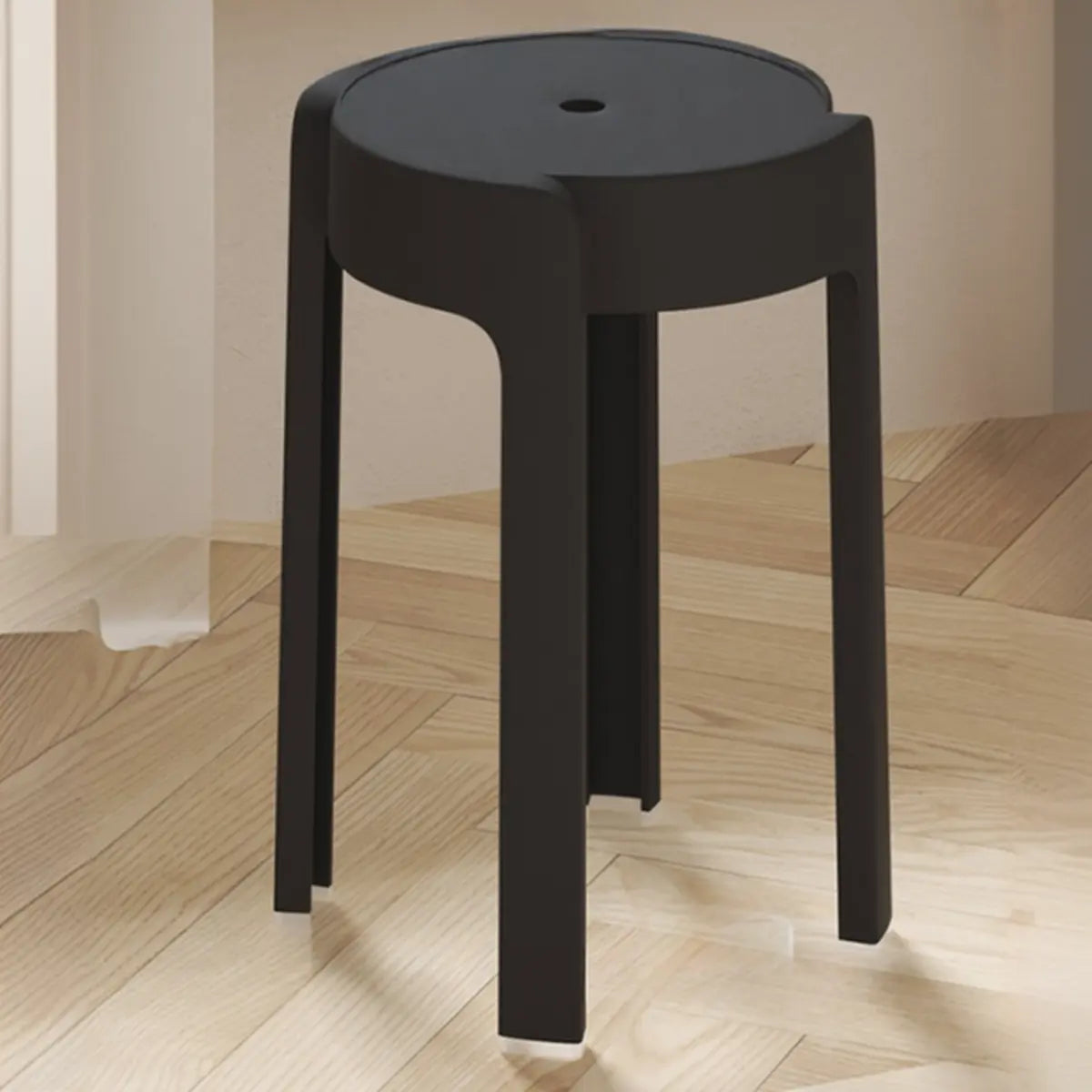 Modern Round Synthetic Bar Office Stool Multi-Color Image - 25