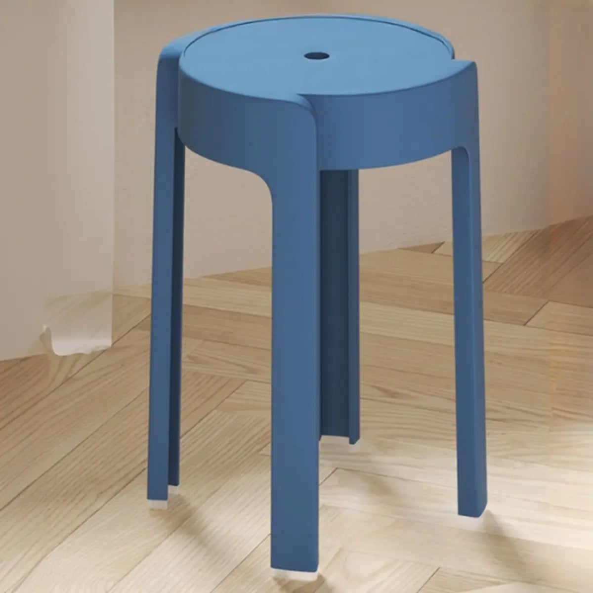 Modern Round Synthetic Bar Office Stool Multi-Color Image - 26