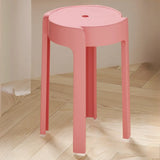 Modern Round Synthetic Bar Office Stool Multi-Color Image - 27