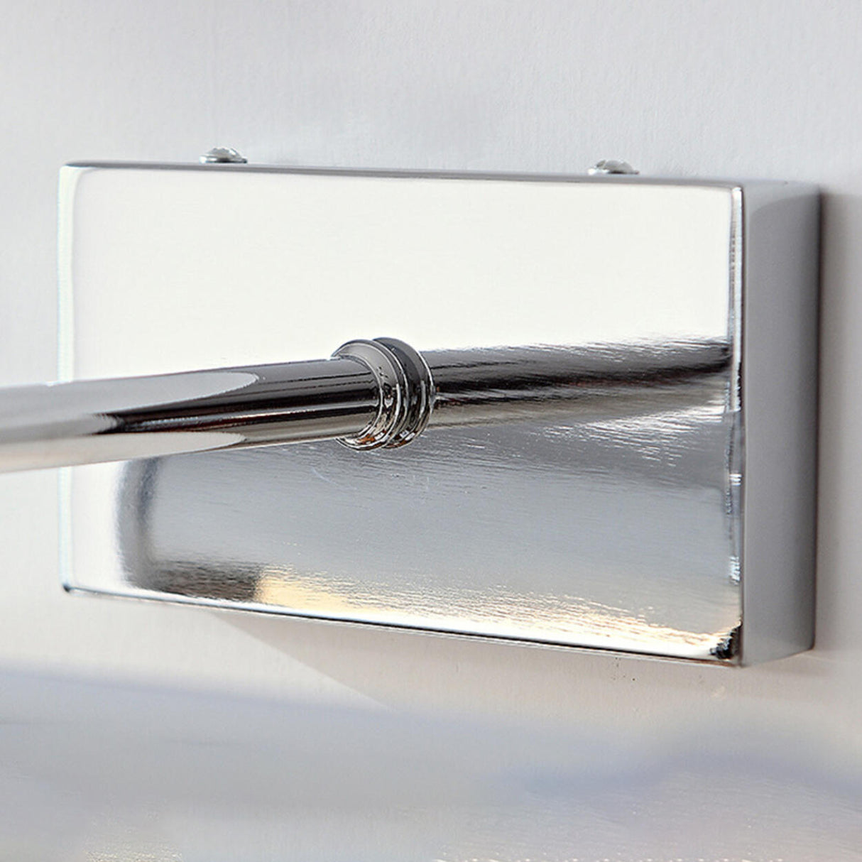 Modern Silver Cylinder Bathroom Vanity Mirror Light  Image - 8