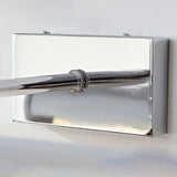 Modern Silver Cylinder Bathroom Vanity Mirror Light  Image - 8